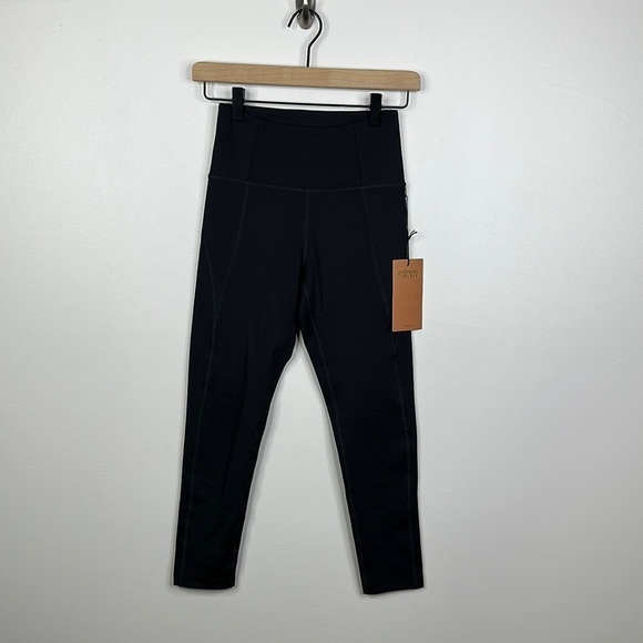 Girlfriend Collective Black Compressive High-Rise Legging Size Extra Small - Picture 1 of 7